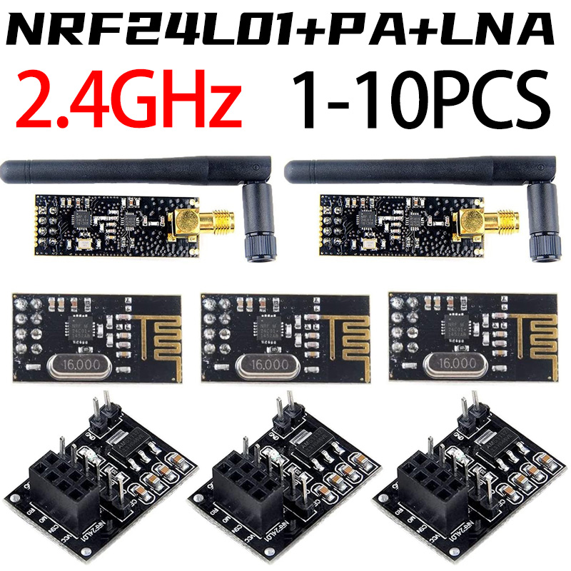 Nrf24L01 - NRF24L01+ 2.4G wireless data transmission module