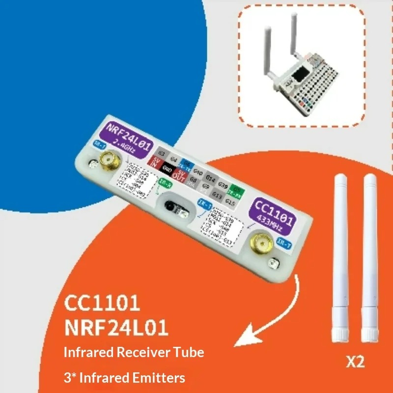 Nrf24L01 - M5Stack CardPuter, bộ module RF 3