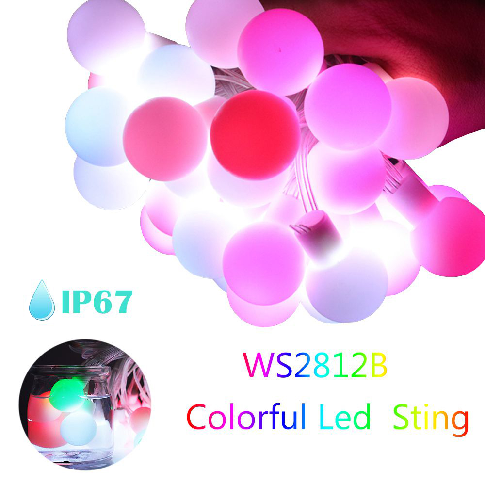 Dây đèn LED hình cầu WS2812b,  - đánh giá và giá Ws2812B Strip 5V