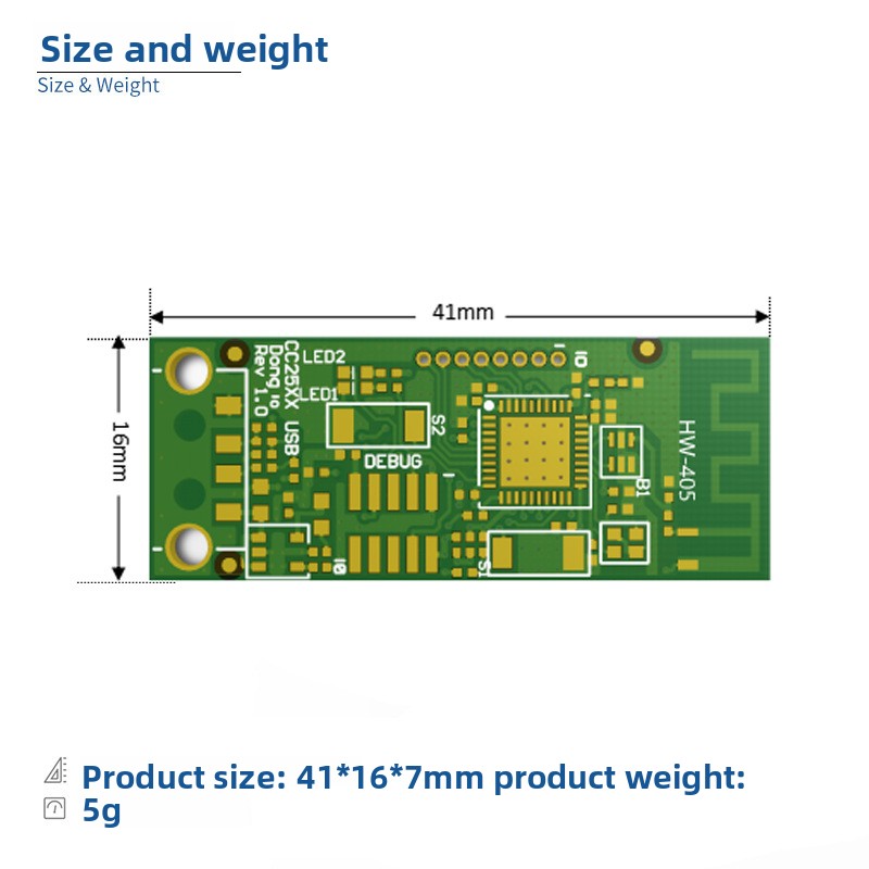 CC2531 ZigBee USB Dongle Borde - đánh giá và giá Zigbee Cc2531