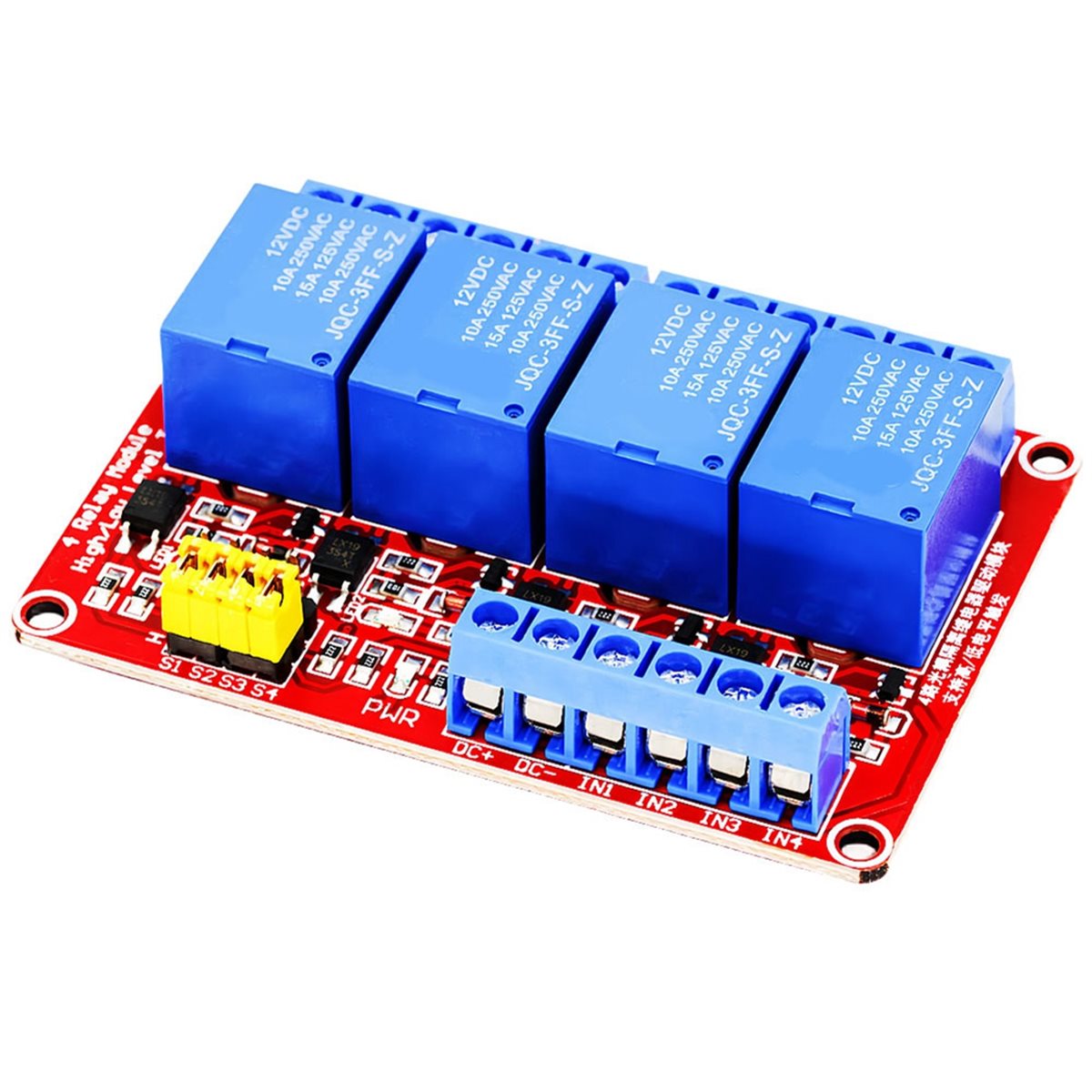 A49T 4 Channel Relay Module 5V - đánh giá và giá Relay Module 4 Channel