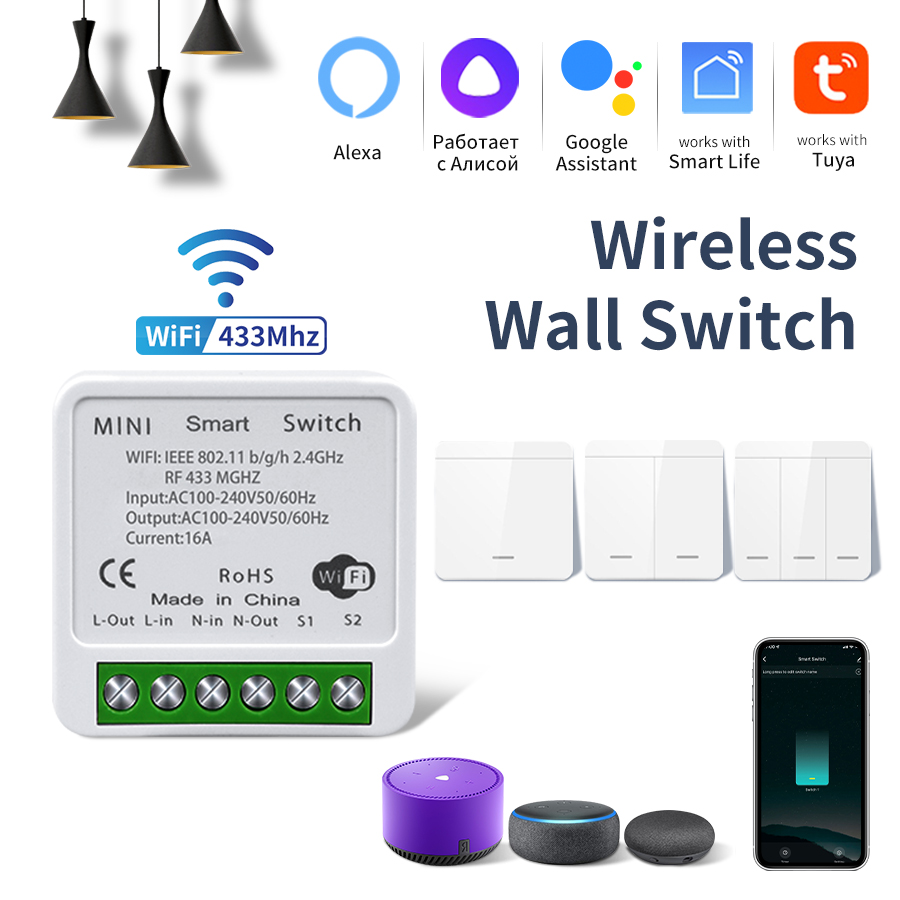 WiFi Smart Switch Module Tuya  - đánh giá và giá Ir Remote Module