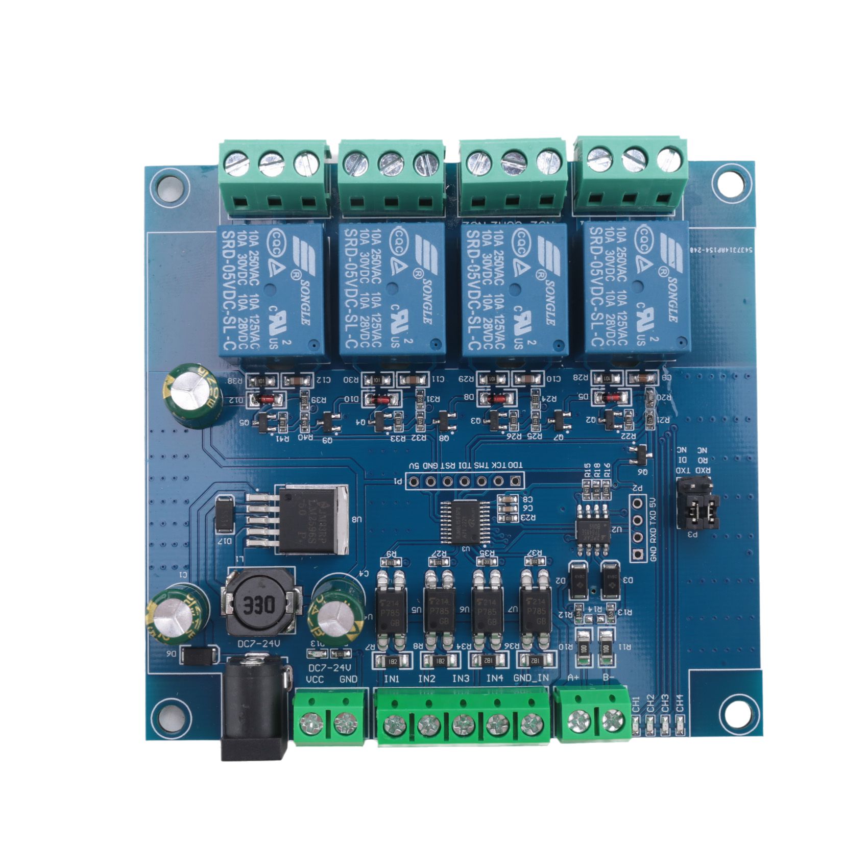 【A03R~】 Modbus Rtu 4 Ch Relay  - đánh giá và giá Relay Module 4 Channel