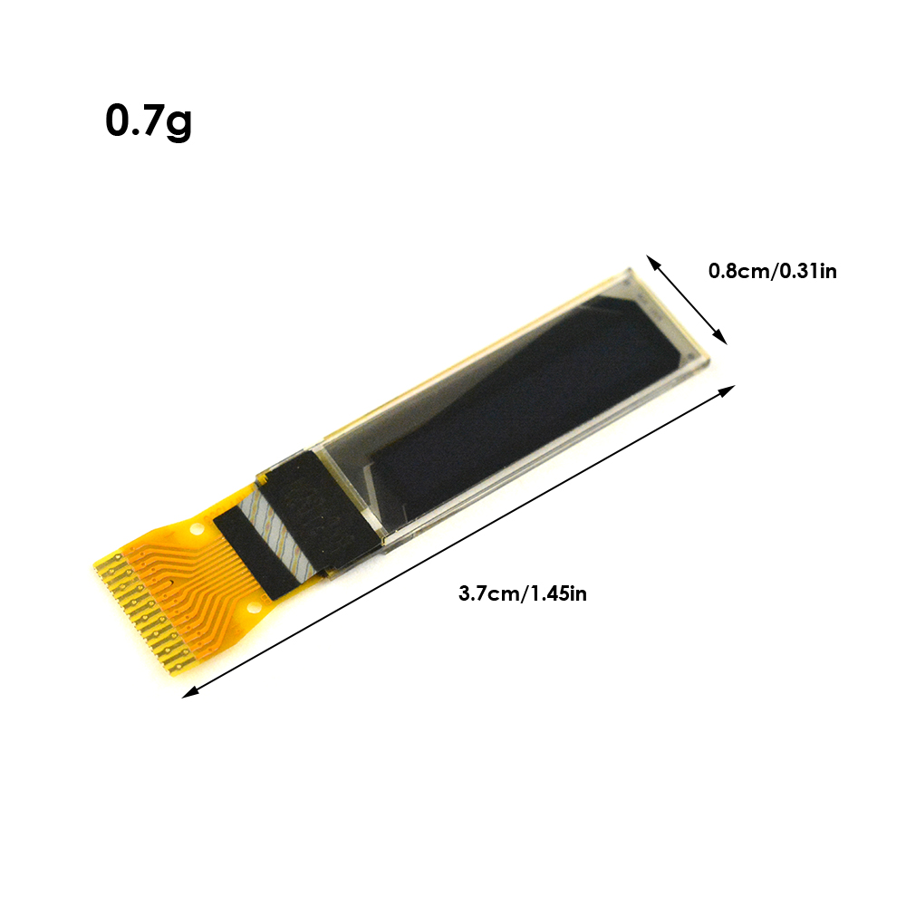 0.69 inch OLED Module White Co - đánh giá và giá Ssd1306