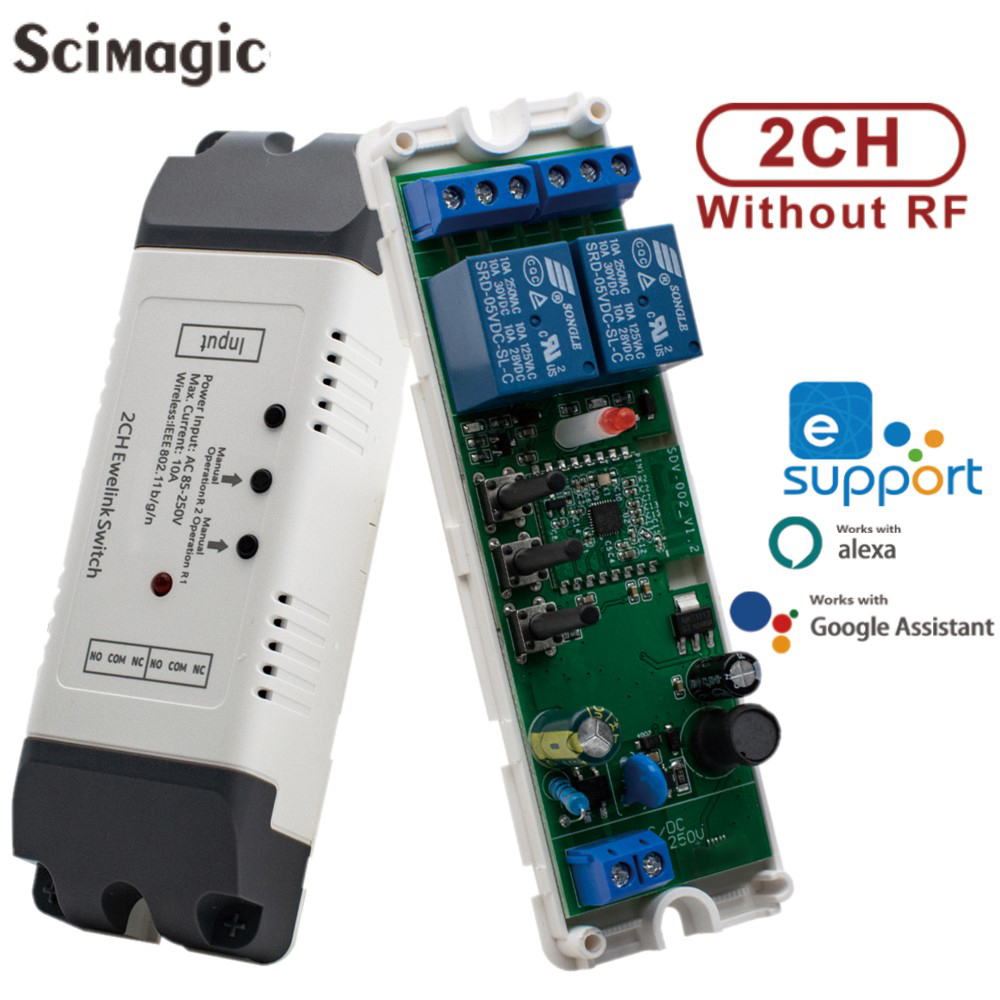 Mô-đun công tắc thông minh Wif - đánh giá và giá Relay Module 4 Channel