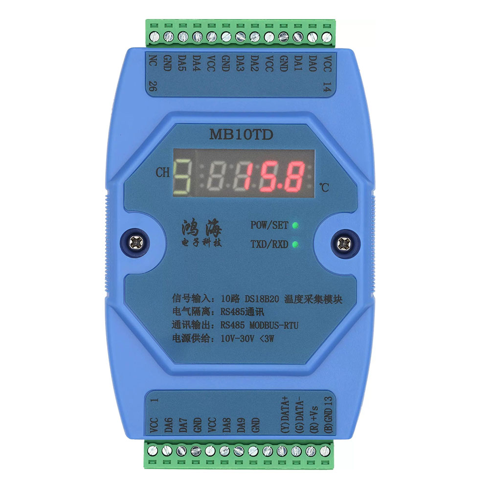 MB10TD 10 channel DS18B20 temp - đánh giá và giá Ds18B20