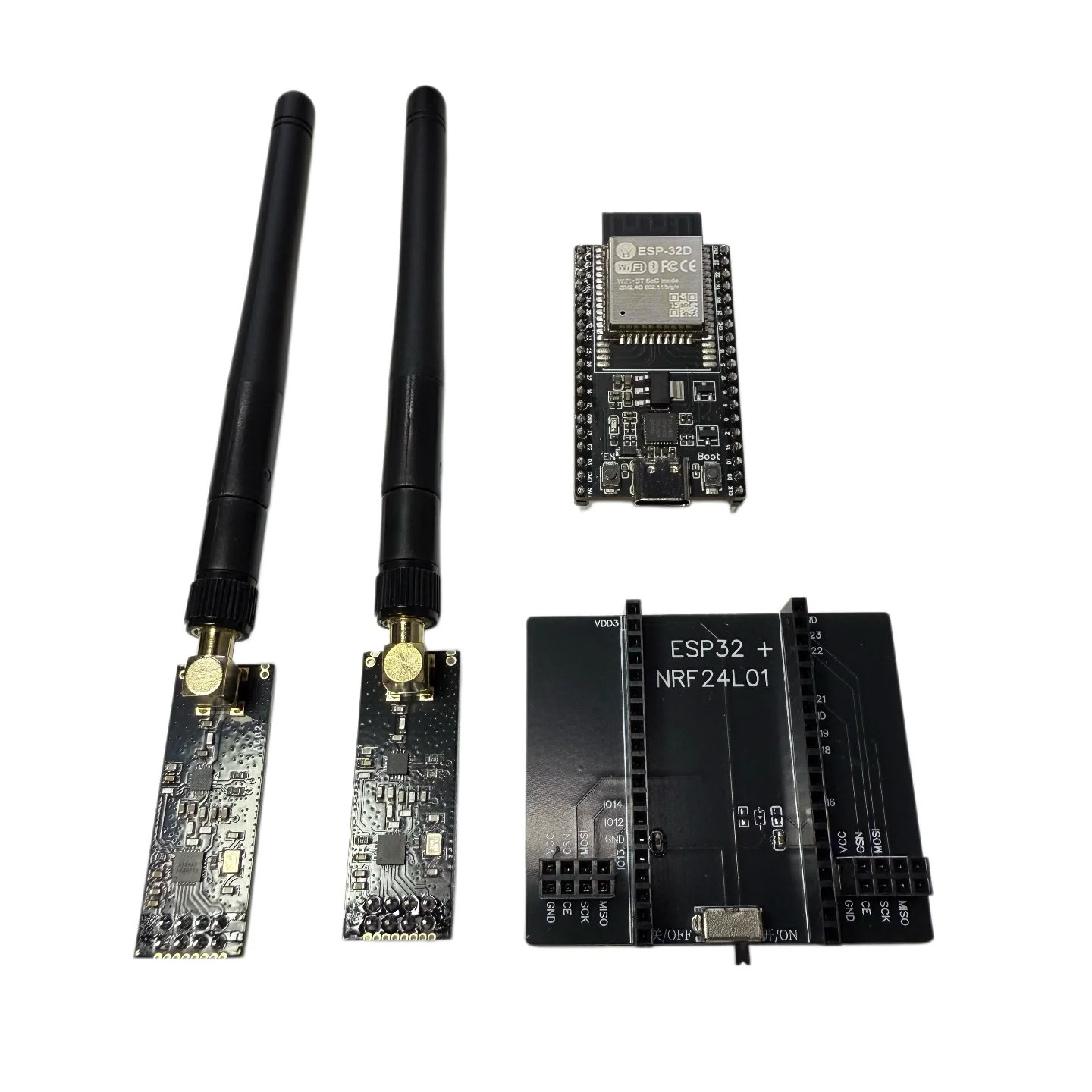 New ESP32 DevKitC Development  - đánh giá và giá Nrf24L01