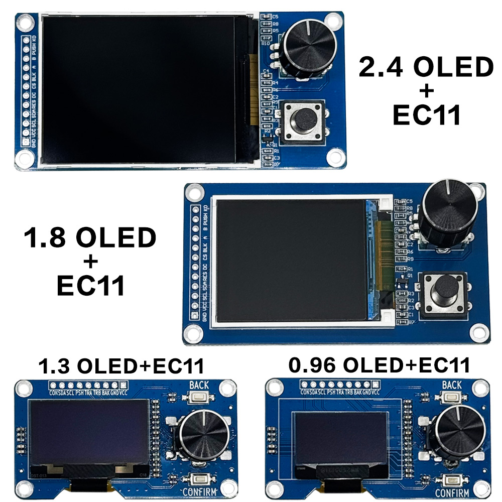 TFT OLED Module EC11 with Rota - đánh giá và giá Ssd1306