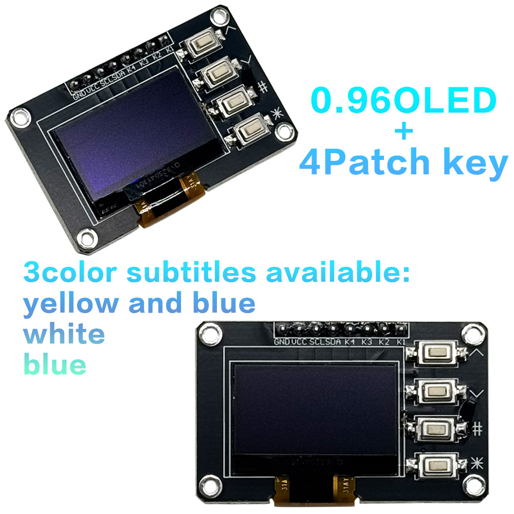 TFT OLED Module EC11 with Rota - đánh giá và giá Ssd1306