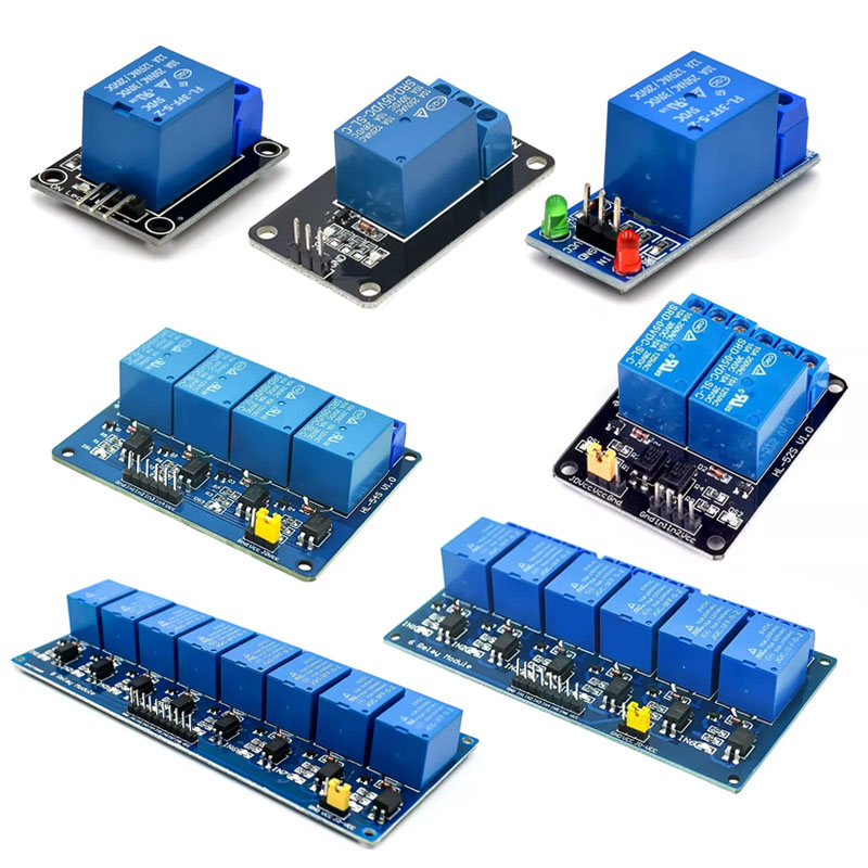 5V 1 2 4 6 8 Channel Relay Mod - đánh giá và giá Relay Module 4 Channel