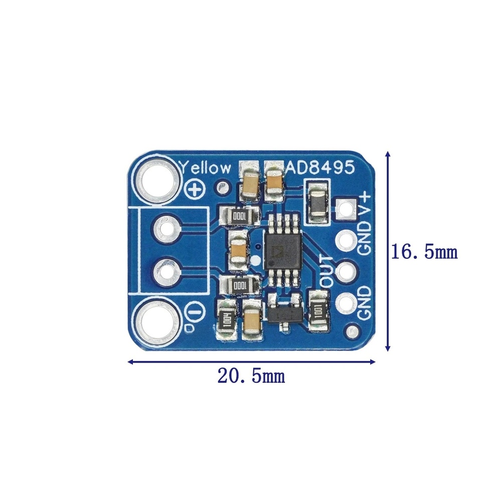 AD8495 K-Type Thermocouple Sig - đánh giá và giá Thermocouple Module K Type