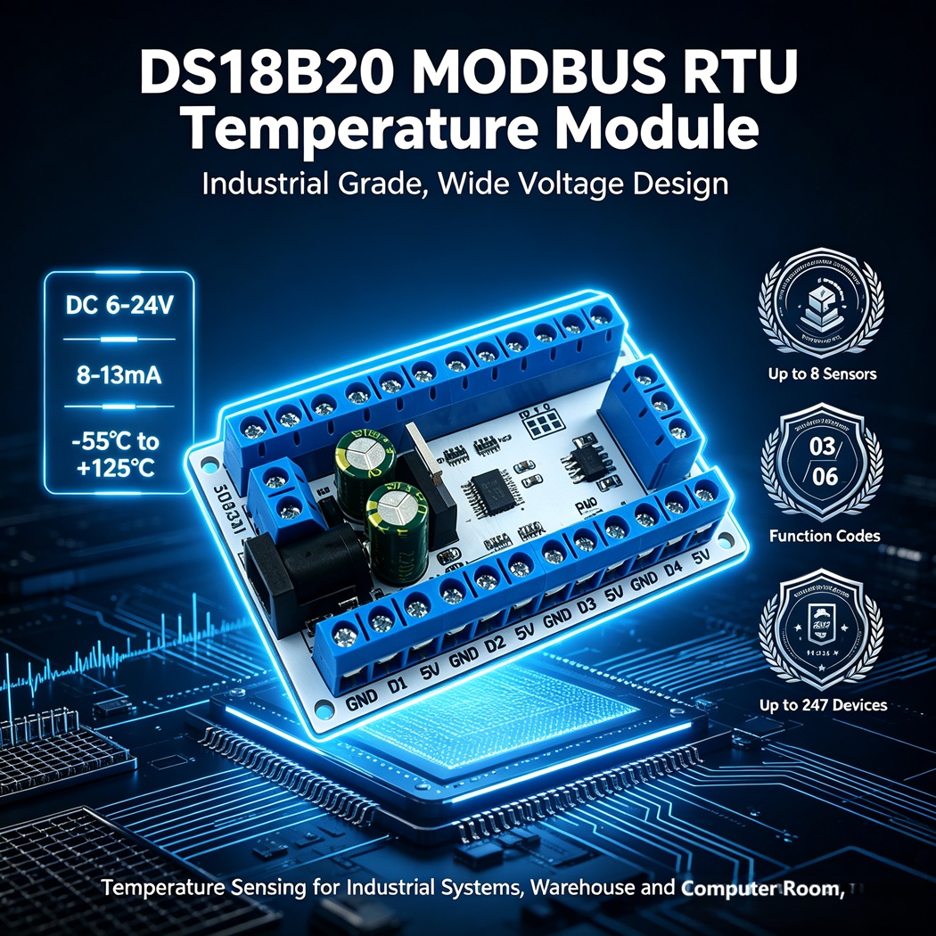 8 Channel DS18B20 Temperature  - đánh giá và giá Ds18B20