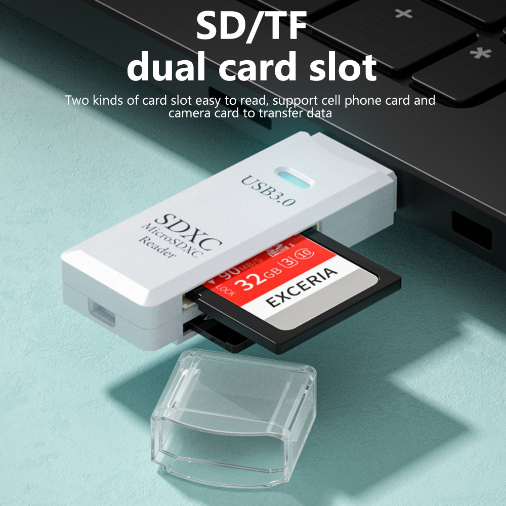 2 in 1 TF SD Card Reader USB 3 - đánh giá và giá Sd Card Module