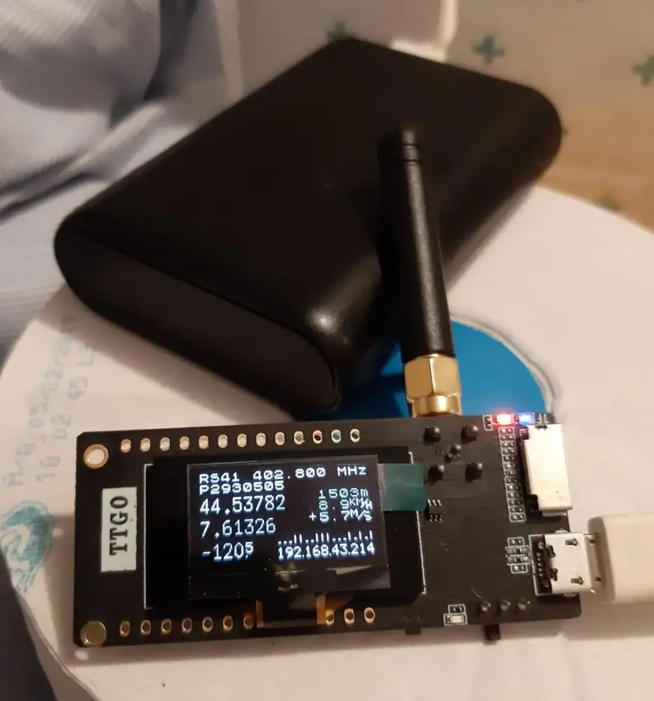 LILYGO® TTGO LoRa32 V2.1_1.6 V - đánh giá và giá Oled Display 0.96