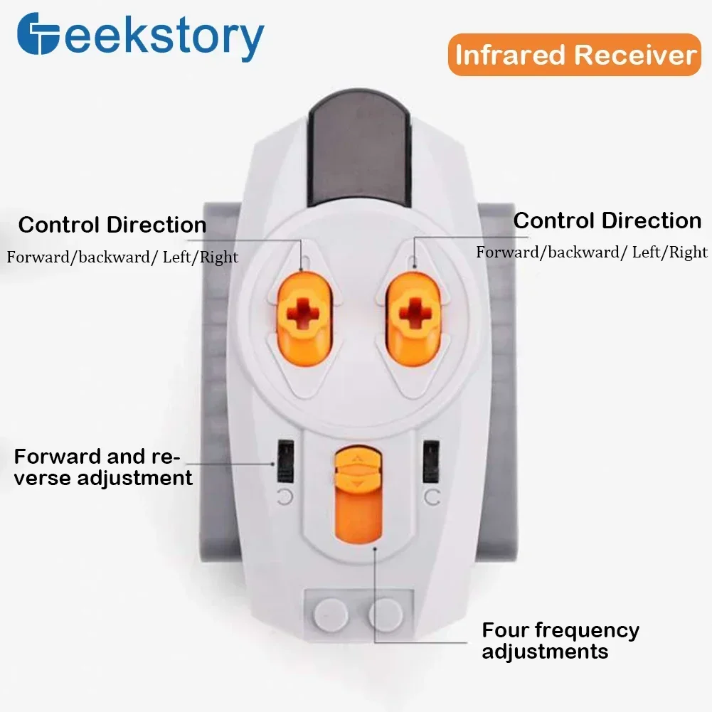 Technical MOC Power functions  - đánh giá và giá Ir Remote Module