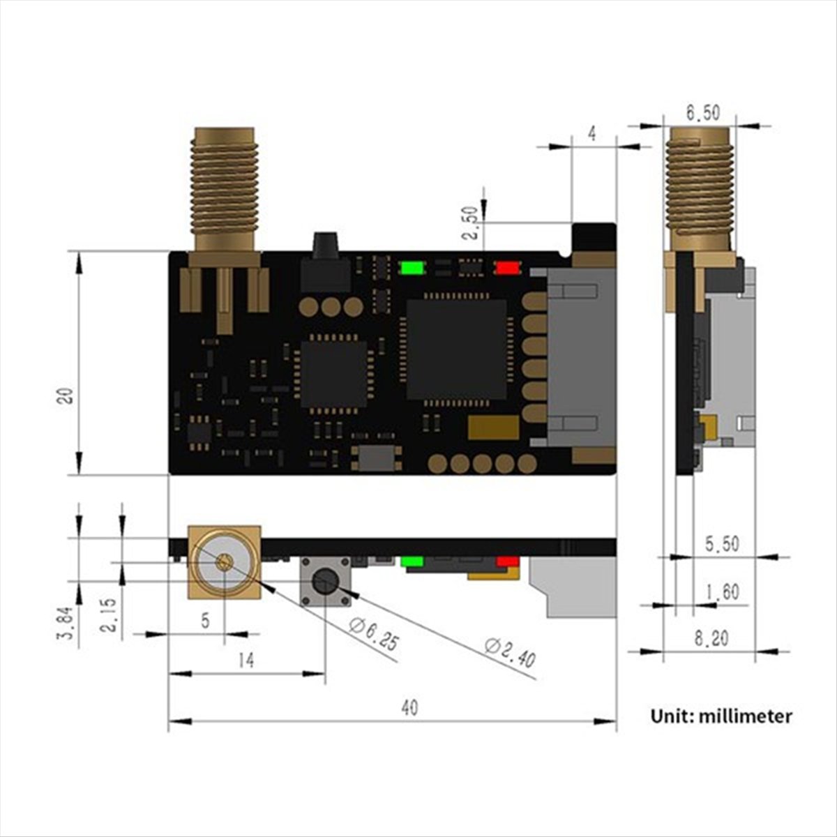 ☶❈＊♥AC1575-2Pcs SX1278 433M Lo - đánh giá và giá Lora Sx1278