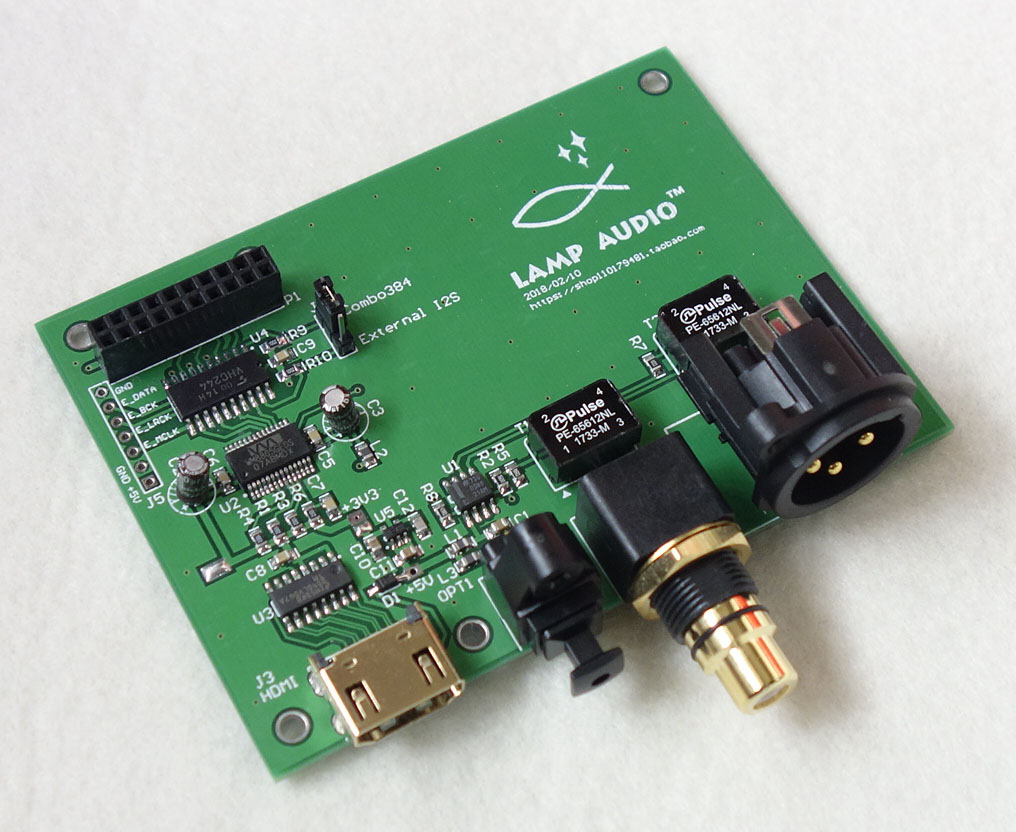 XMOS Amanero Italy USB Digital - đánh giá và giá Microphone Module