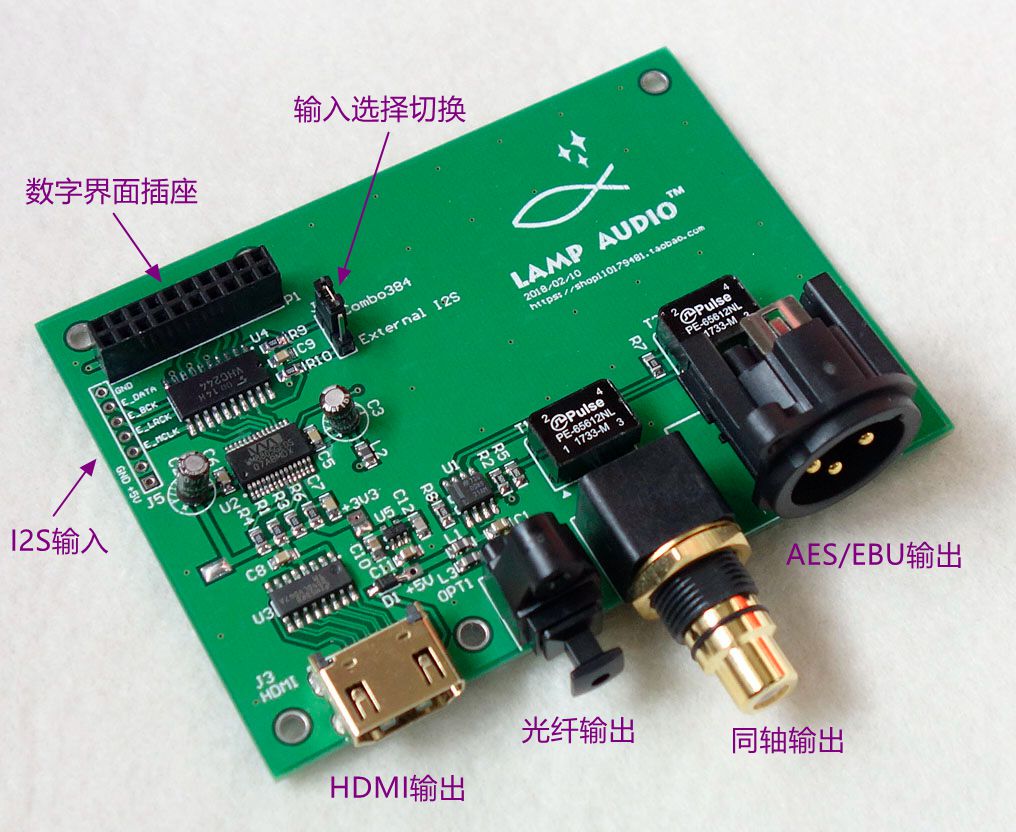 XMOS Amanero Italy USB Digital - đánh giá và giá Microphone Module