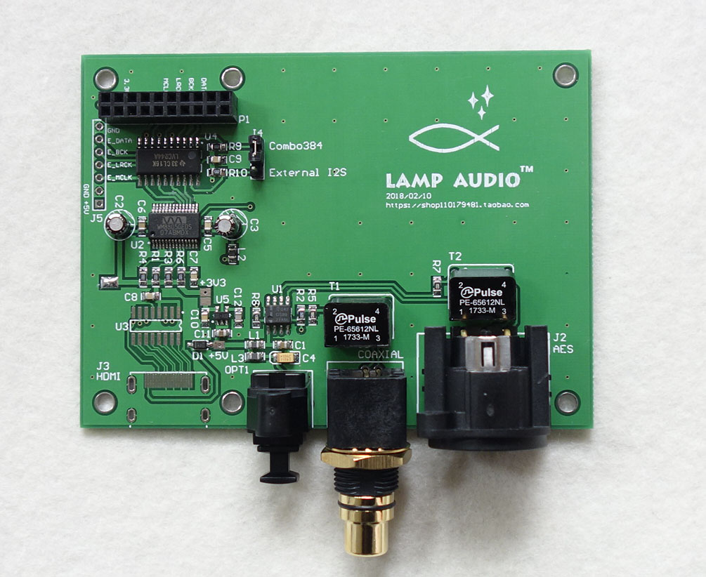 XMOS Amanero Italy USB Digital - đánh giá và giá Microphone Module