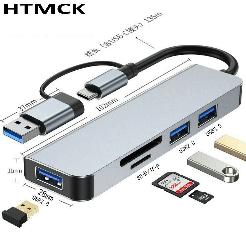 8-in-2 USB Type-C Multiport Do - đánh giá và giá Sd Card Module