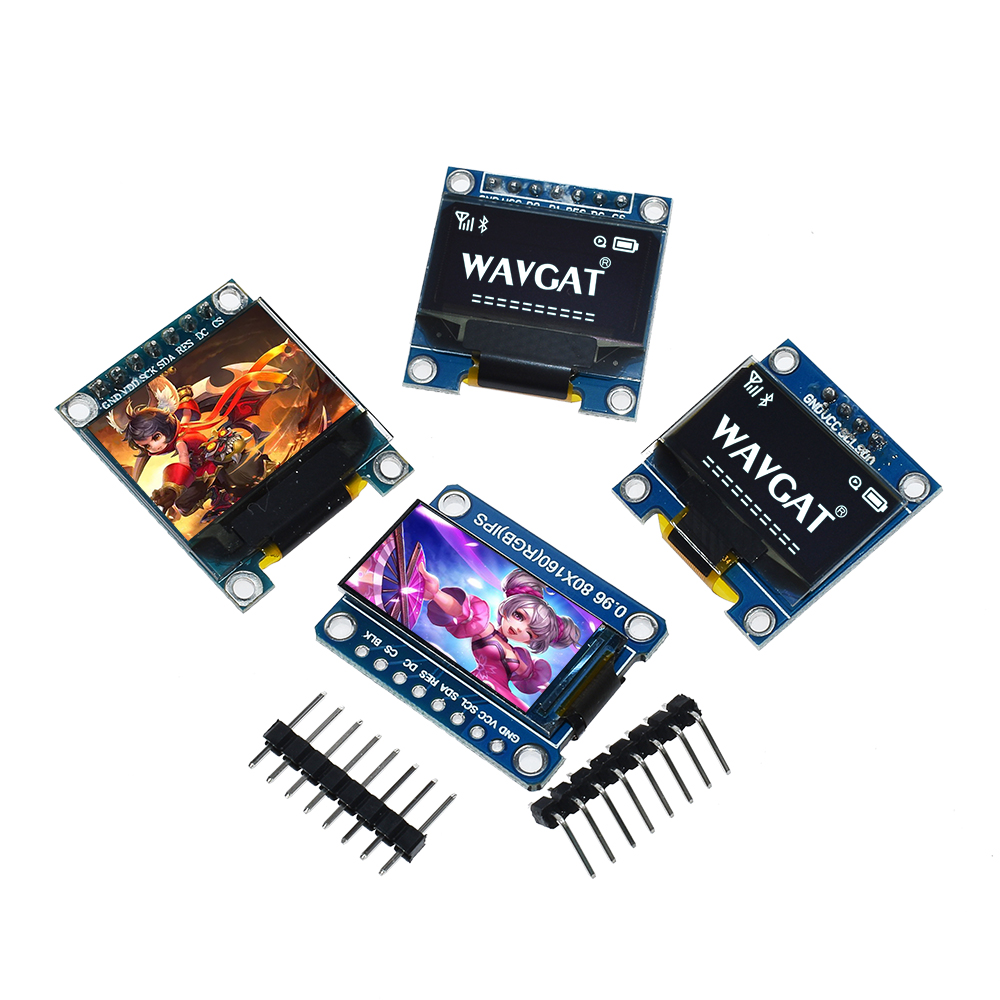 Trắng Vàng Xanh Dương Màu 4Pin - đánh giá và giá Oled Display 0.96