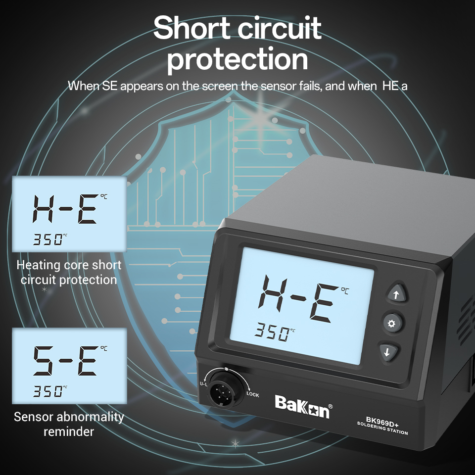T12 Soldering Station BK969D+  - đánh giá và giá Soldering Iron Temperature Probe