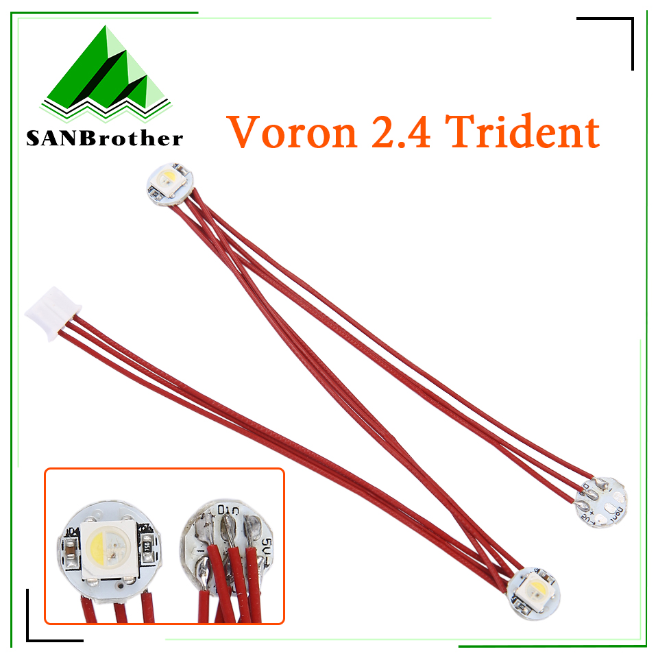 Voron 2.4 Trident NeoPixel RGB - đánh giá và giá Neopixel
