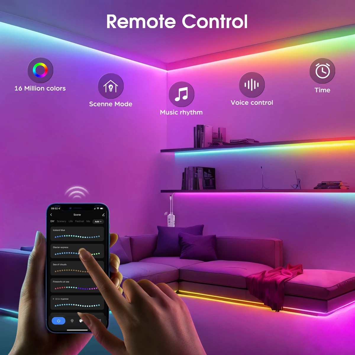 Smart TUYA WS2811 RGB IC Dream - đánh giá và giá Ws2812B Strip 5V