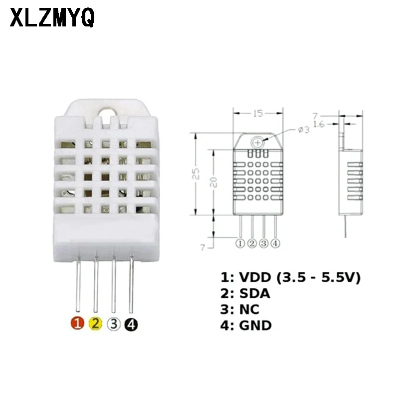 5pcs DHT22 Digital Temperature - đánh giá và giá Dht22