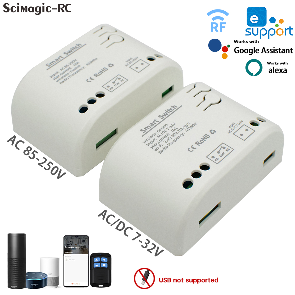 WiFi Smart Relay 7-32V 85-220V - đánh giá và giá Relay Module 1 Channel