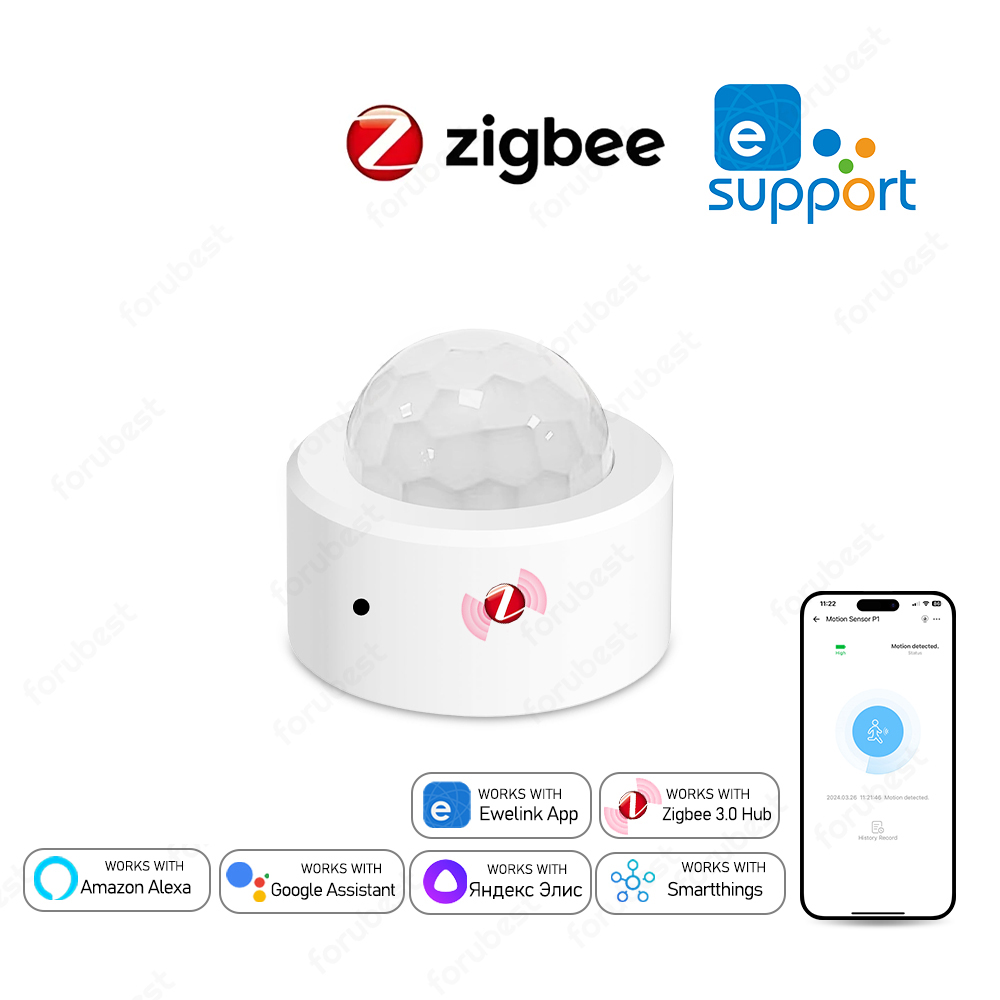 Zigbee 3.0 Human Motion Sensor - đánh giá và giá Pir Motion Sensor