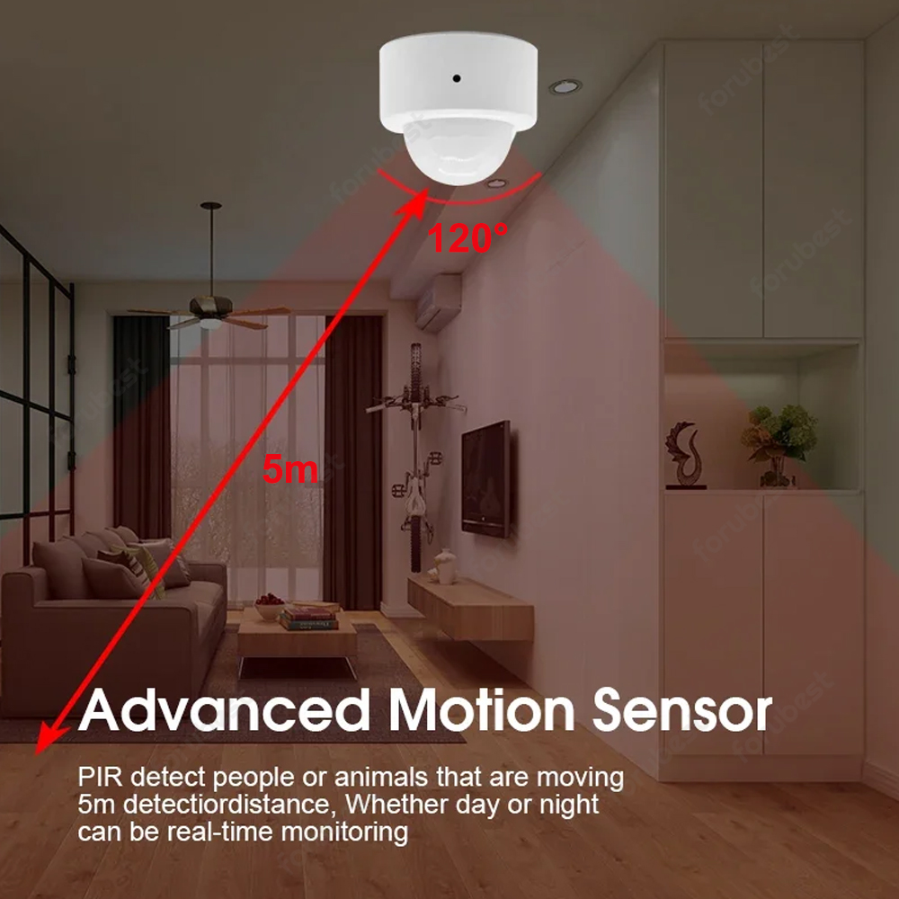 Zigbee 3.0 Human Motion Sensor - đánh giá và giá Pir Motion Sensor