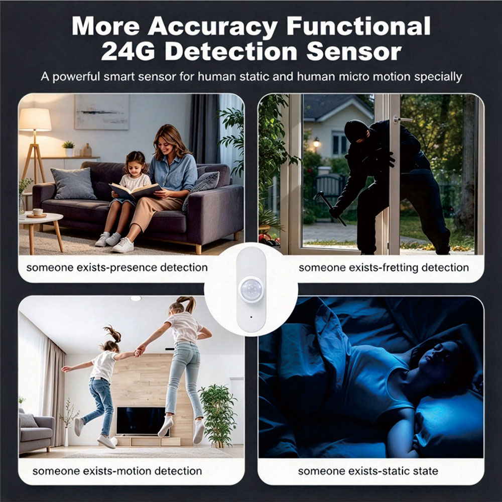 Zigbee 24G Radar Human Presenc - đánh giá và giá Pir Motion Sensor