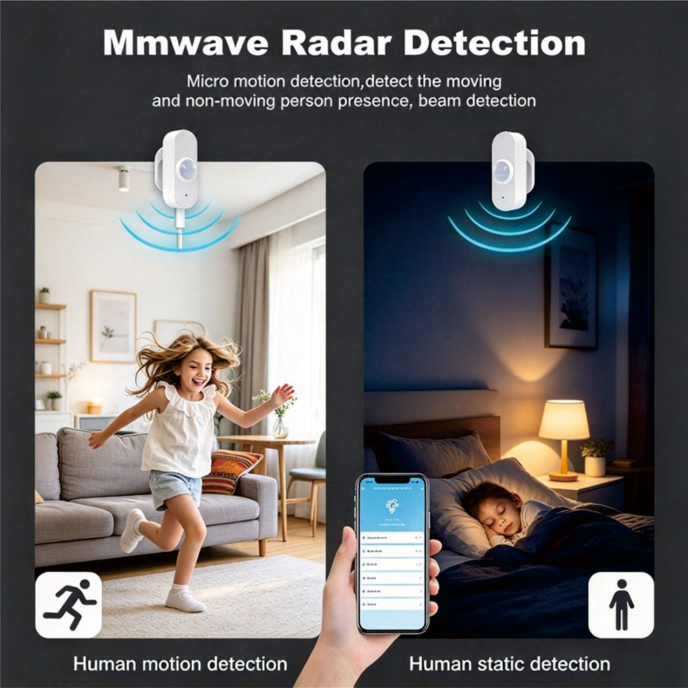 Zigbee 24G Radar Human Presenc - đánh giá và giá Pir Motion Sensor