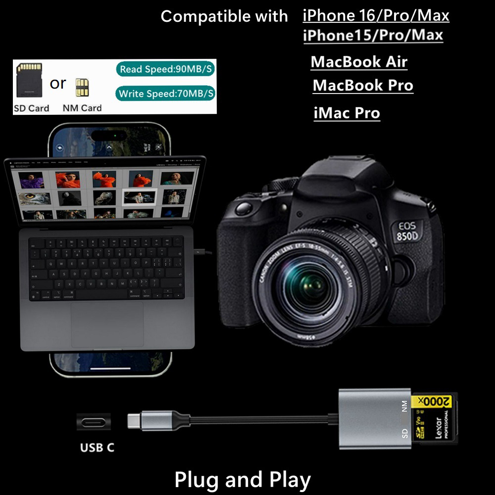 Type C Nano Memory Card Reader - đánh giá và giá Sd Card Module