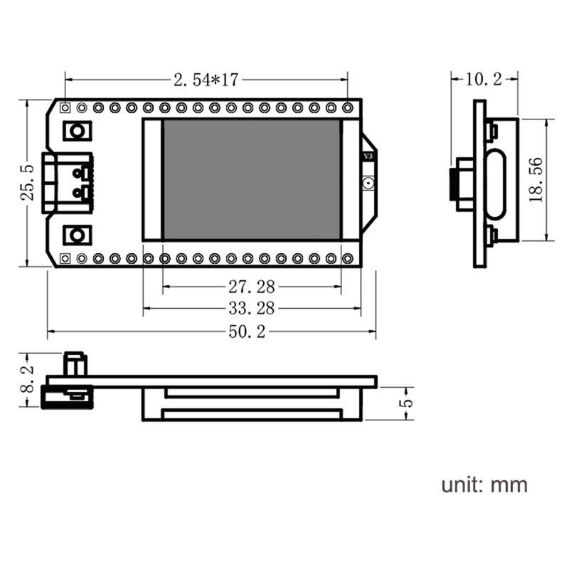 LJL-Heltec Meshtastic Lora32 V - đánh giá và giá Oled Display 0.96