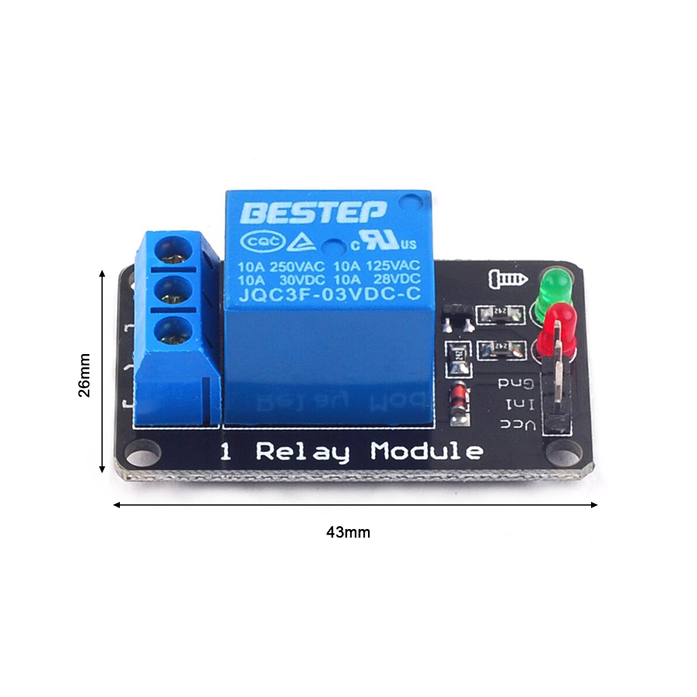 Low Level Triggered Luminous R - đánh giá và giá Relay Module 4 Channel
